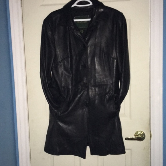 DANIER BLACK LEATHER JACKET